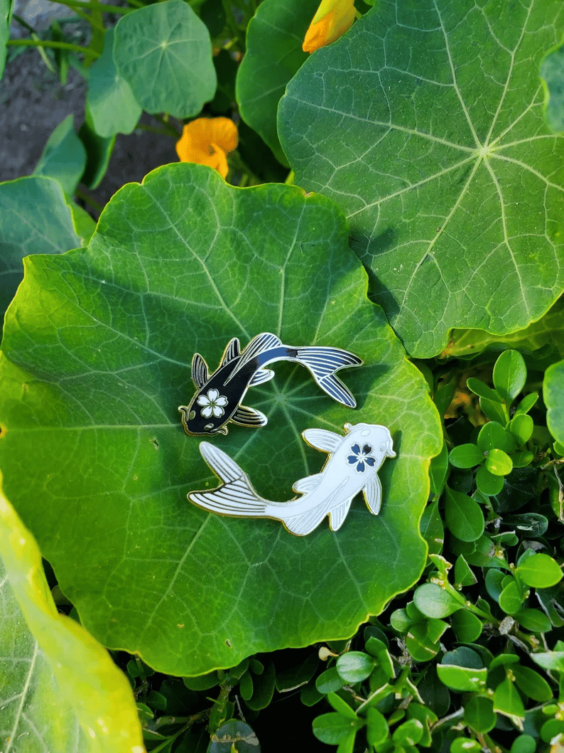 Yin and Yang Sakura Koi | Mezamizu